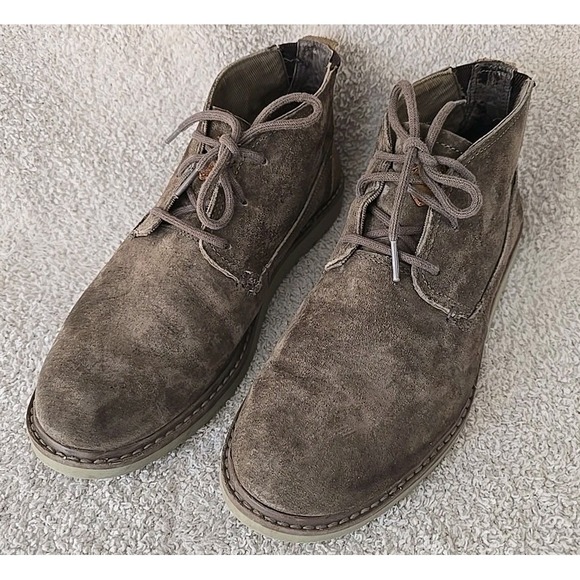 Reef Voyage Boot Mens 9 M Brown Suede Chukka‎ Boot Shoe RFOA3626 - Picture 2 of 16